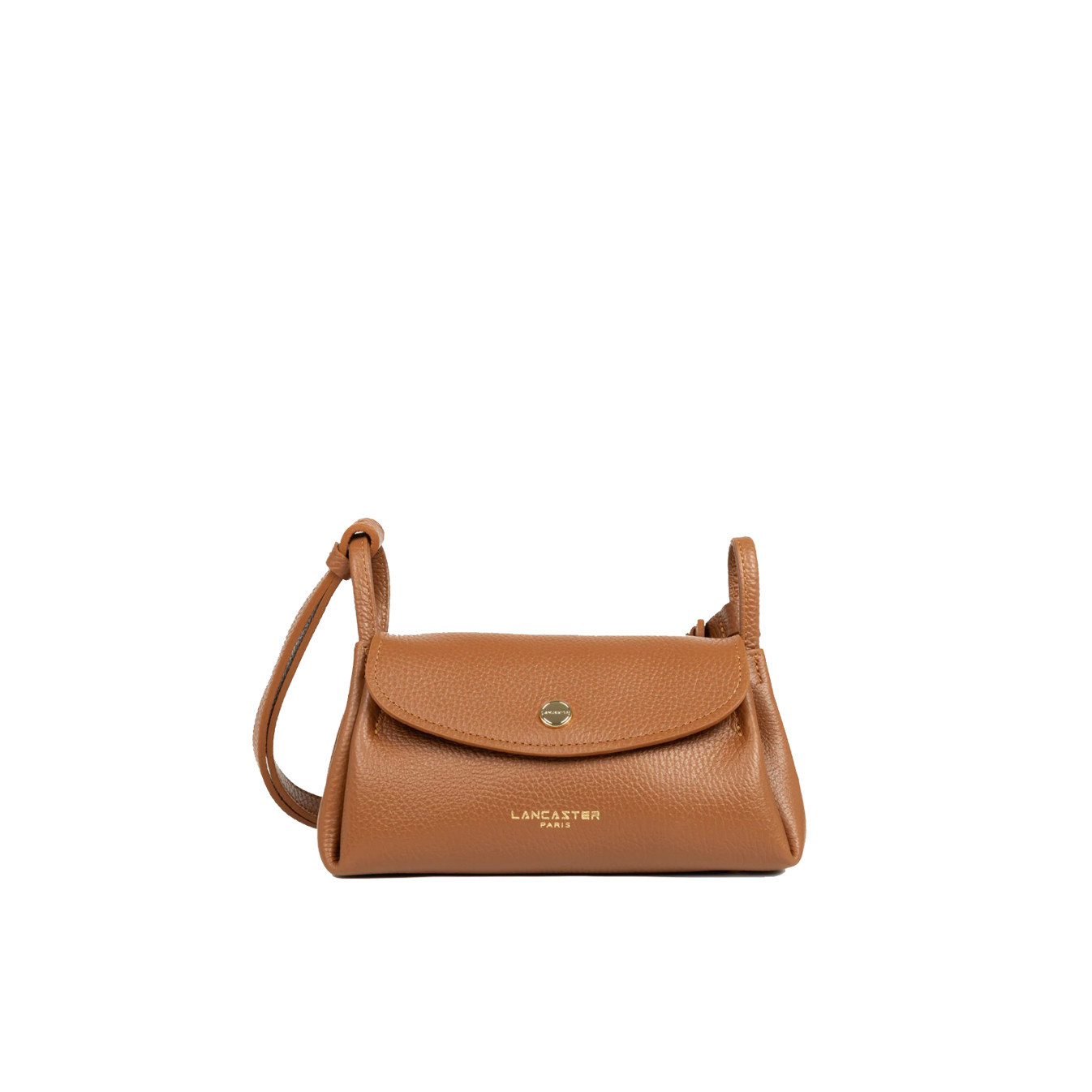 Lancaster Accordéon Double Petit Sac Trotteur 470-87 Camel-In-Orange