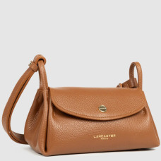 Lancaster Accordion Double Small Tote Bag 470-87 Camel-In-Orange