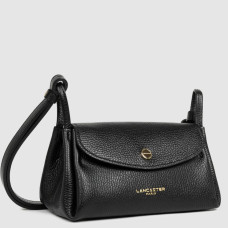 Lancaster Accordion Double Small Tote Bag 470-87 Black-In-Nude