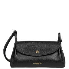 Lancaster Accordion Double Tote Bag 470-88 Noir-In-Nude