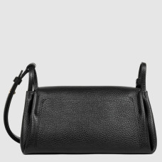 Lancaster Accordion Double Tote Bag 470-88 Noir-In-Nude