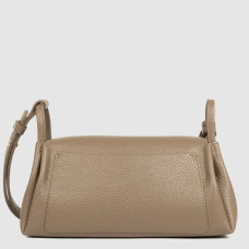 Lancaster Accordion Double Tote Bag 470-88 Taupe-In-Or