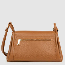 Lancaster Accordion Double Large Tote Bag 470-89 Camel-In-Orange