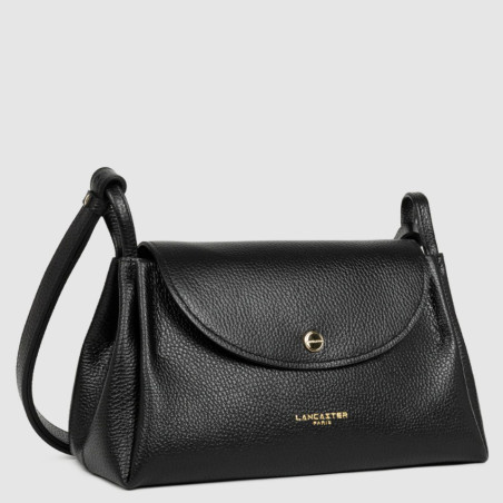 Lancaster Accordion Double Large Tote Bag 470-89 Black-In-Nude