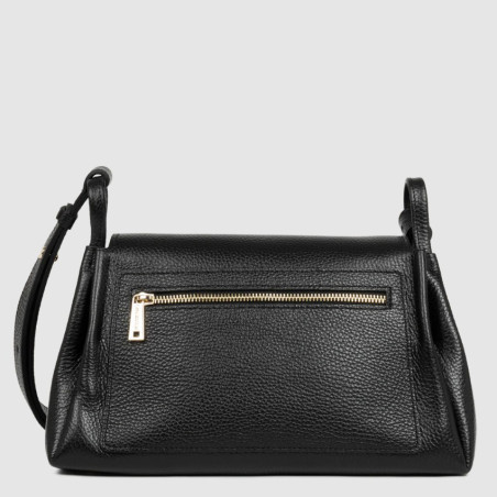 Lancaster Accordéon Double Grand Sac Trotteur 470-89 Noir-In-Nude dos