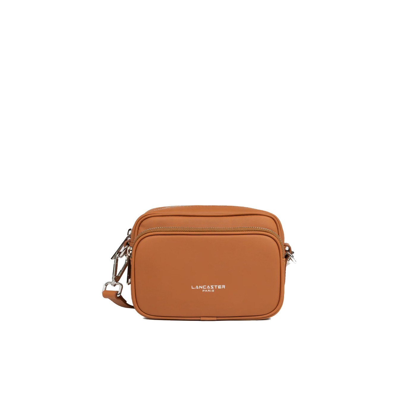 Lancaster Donna Ama Crossbody Bag 2 Compartments 480-067 Camel