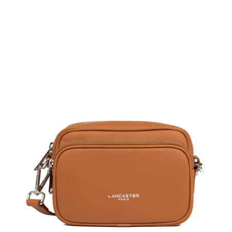 Lancaster Donna Ama Crossbody Bag 2 Compartments 480-067 Camel