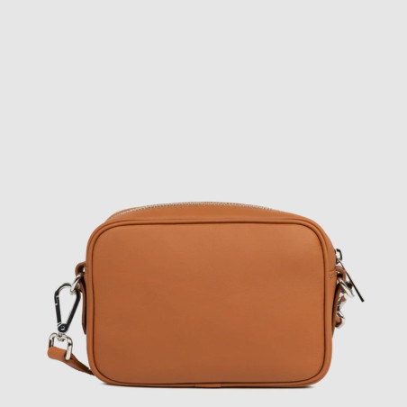 Lancaster Donna Ama Crossbody Bag 2 Compartments 480-067 Camel