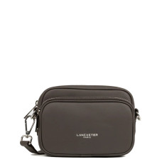 Lancaster Donna Ama Sac Porté Travers 2 Compartiments 480-067 Marron Foncé