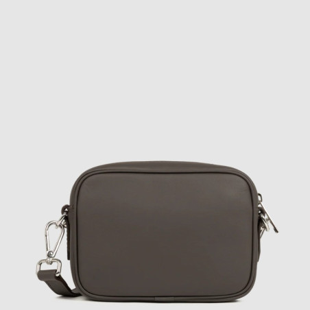 Lancaster Donna Ama Crossbody Bag 2 Compartments 480-067 Dark Brown