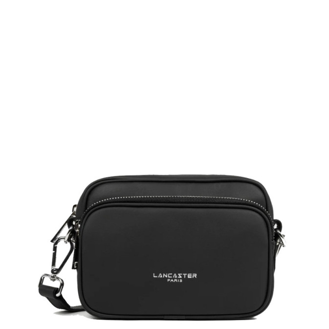 Lancaster Donna Ama Crossbody Bag 2 Compartments 480-067 Black