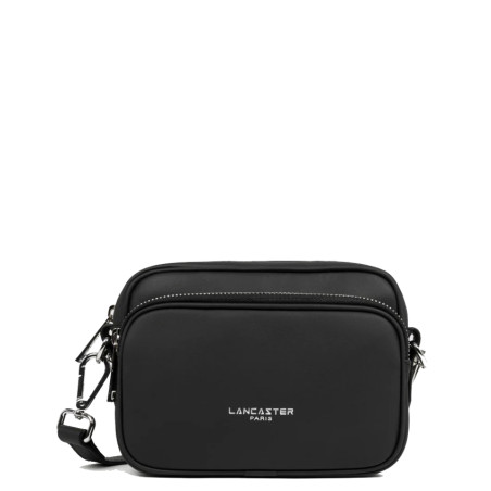 Lancaster Donna Ama Sac Porté Travers 2 Compartiments 480-067 Noir