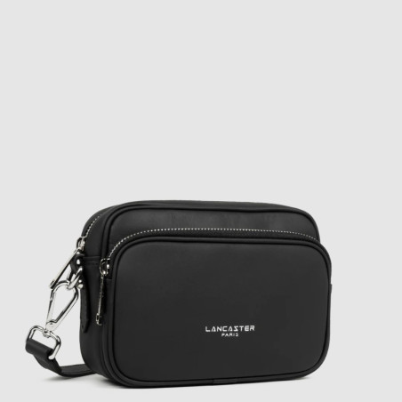 Lancaster Donna Ama Crossbody Bag 2 Compartments 480-067 Black