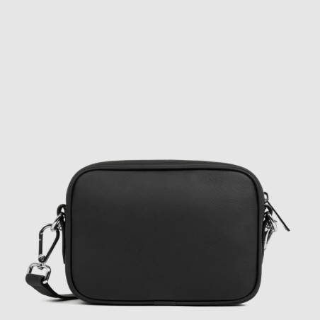 Lancaster Donna Ama Crossbody Bag 2 Compartments 480-067 Black