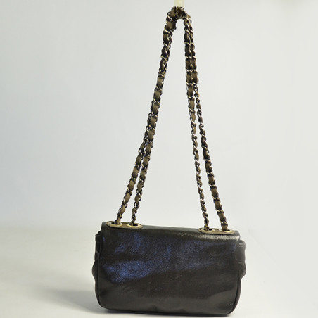 Mila Louise Malory Lx1 Shoulder Bag Iridescent Smoked Khaki