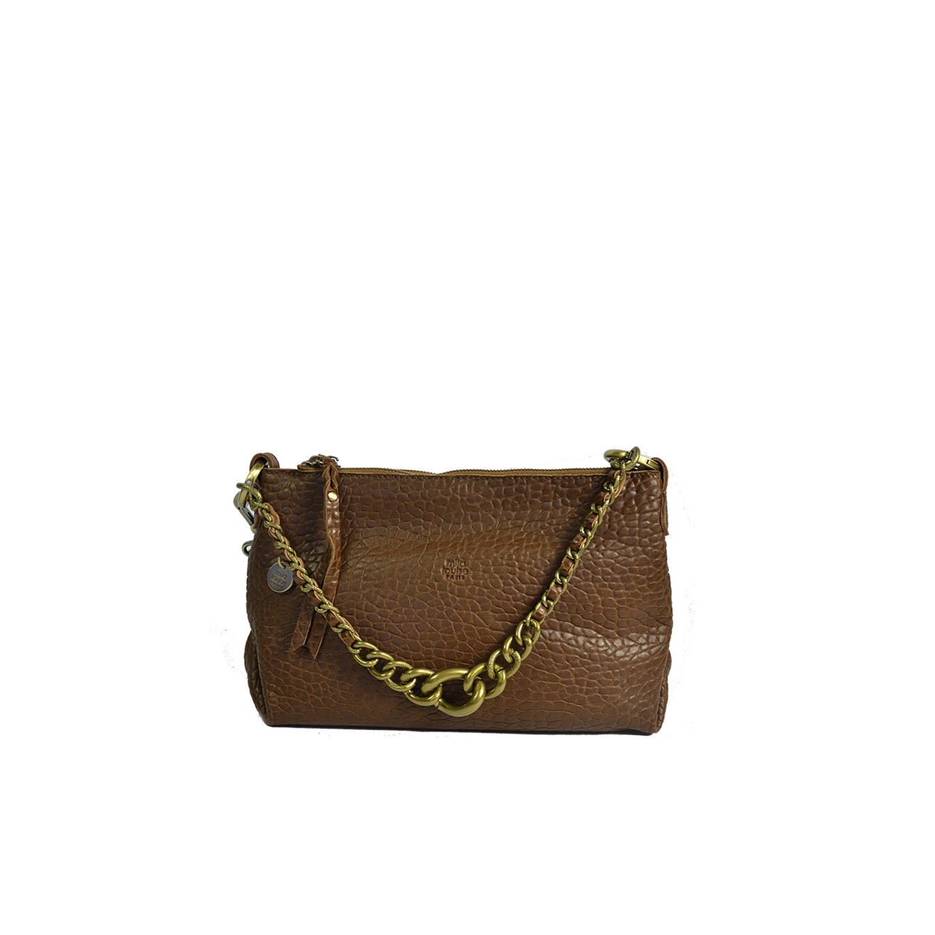 Mila Louise Noeli XS E Trotteur Bag Elephant Leather Ochre