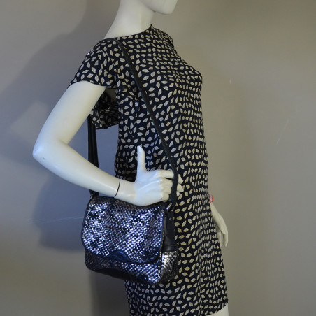 Mila Louise Bessy W Crossbody Bag in Black Anthracite