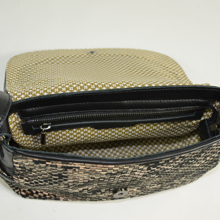 Mila Louise Bessy W Crossbody Bag in Black Anthracite