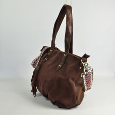 Mila Louise Nicole XS XV Small Shopping Bag Auburn Leather