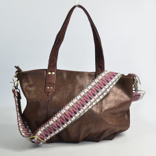 Mila Louise Nicole XS XV Small Shopping Bag Auburn Leather