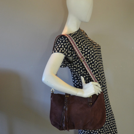 Mila Louise Nicole XS XV Small Shopping Bag Auburn Leather
