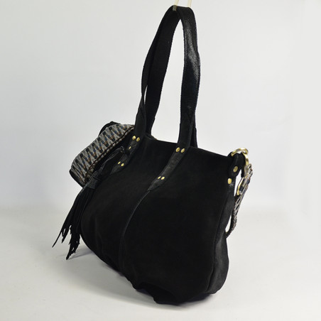 Mila Louise Nicole XS XV Small Shopping Bag Leather Black