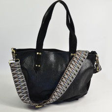 Mila Louise Nicole XS XV Small Shopping Bag Leather Black