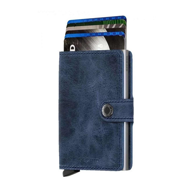 Secrid Porte-Carte Miniwallet Vintage Blue