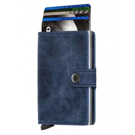 Secrid Porte-Carte Miniwallet Vintage Blue