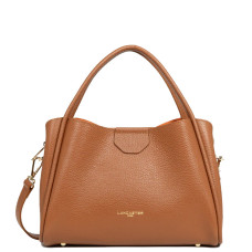 Lancaster Ida Double Shoulder Bag 470-84 Camel-In-Orange