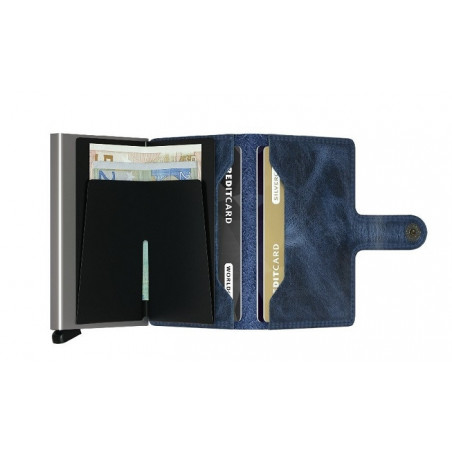 Secrid Porte-Carte Miniwallet Vintage Blue