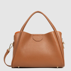Lancaster Ida Double Shoulder Bag 470-84 Camel-In-Orange