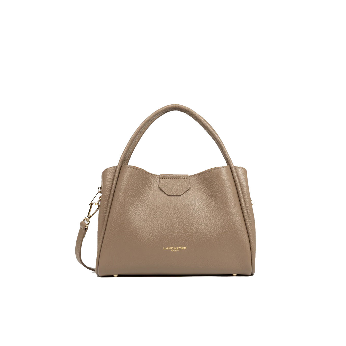 Lancaster Ida Double Shoulder Bag 470-84 Taupe-In-Or