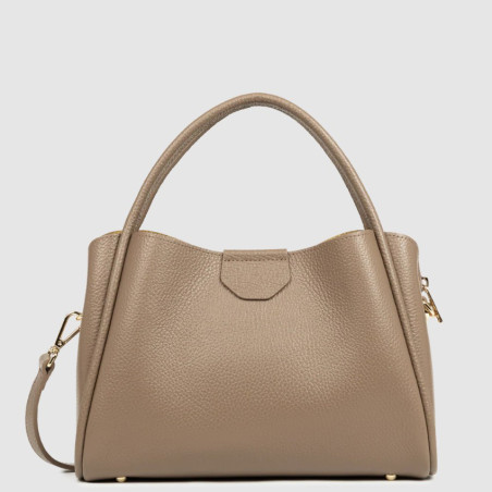 Lancaster Ida Double Shoulder Bag 470-84 Taupe-In-Or