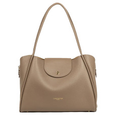 Lancaster Ida Double Tote Bag Shoulder Bag 470-85 Taupe-In-Or
