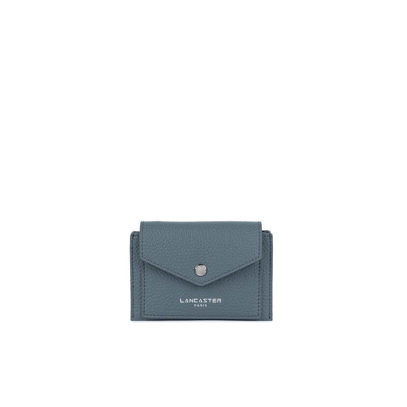 Lancaster Maya Double Kba Card Holder 117-010 Frosted Blue