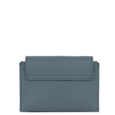 Lancaster Maya Double Kba Card Holder 117-010 Frosted Blue