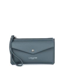 Lancaster Maya Double Kba Organized Pouch 117-011 Frosted Blue