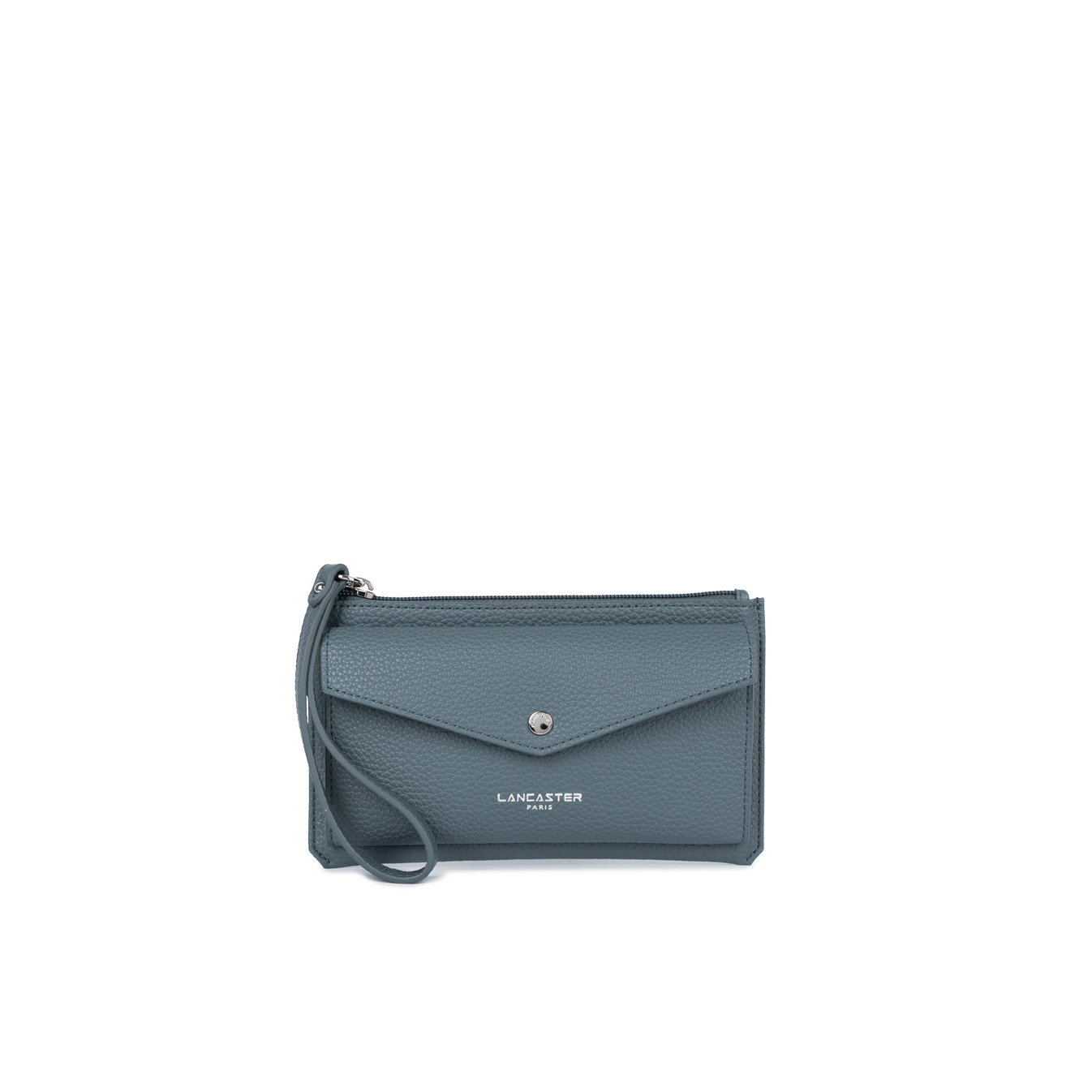 Lancaster Maya Double Kba Organized Pouch 117-011 Frosted Blue