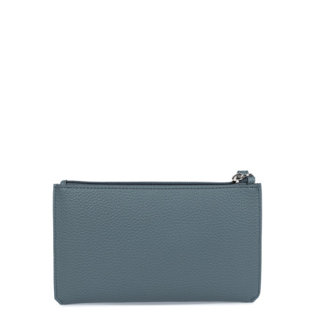 Lancaster Maya Double Kba Organized Pouch 117-011 Frosted Blue