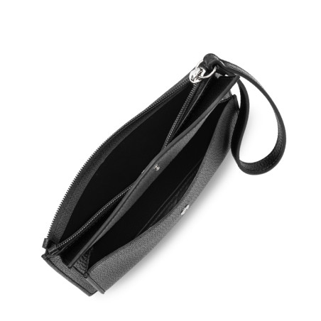 Lancaster Maya Double Kba Organized Pouch 117-011 Black