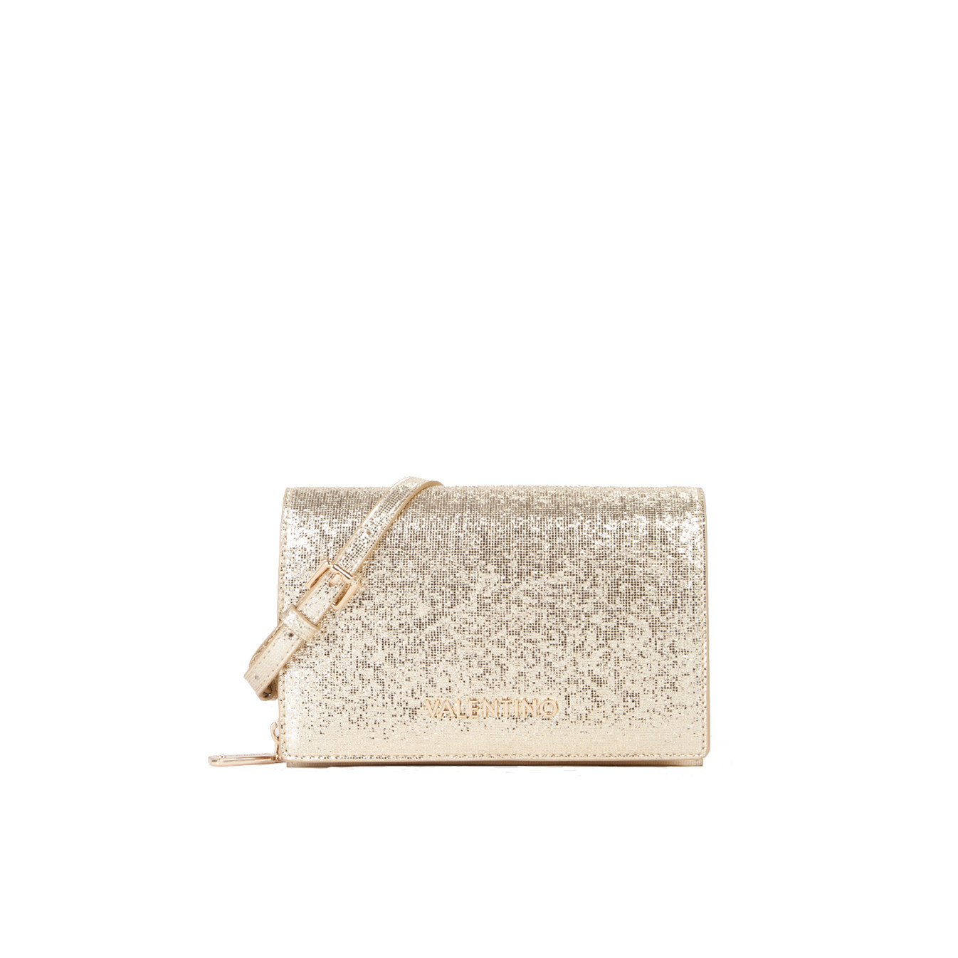 Valentino Ember Organized Pouch Oro Chiaro