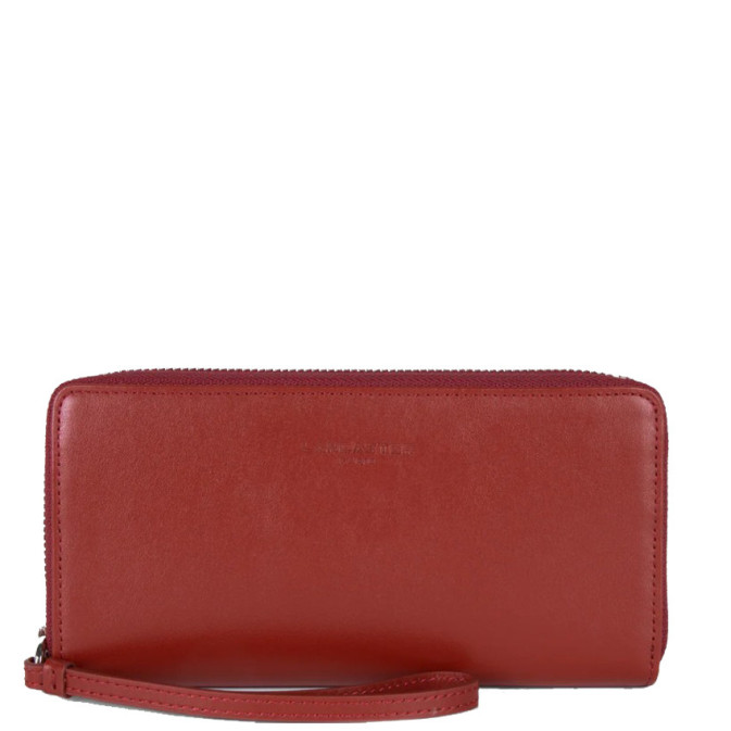Lancaster Paris Zippered Companion 131-026 Carmine
