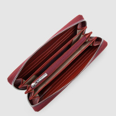 Lancaster Paris Zippered Companion 131-026 Carmine
