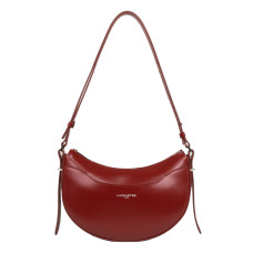 Lancaster Suave Ace Demi Lune Bag 433-28 Carmine