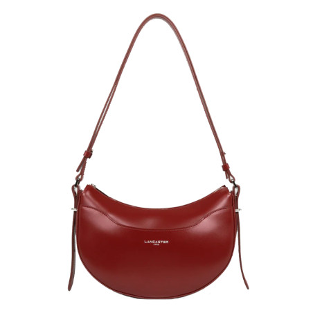 Lancaster Suave Ace Sac Demi Lune 433-28 Carmin