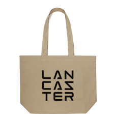 Lancaster Tote Bag 3 Lines Tote Bag TOTE-06 Galet
