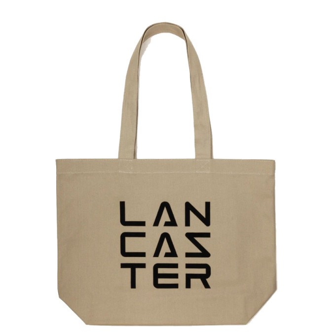 Lancaster Tote Bag 3 Lines Tote Bag TOTE-06 Galet