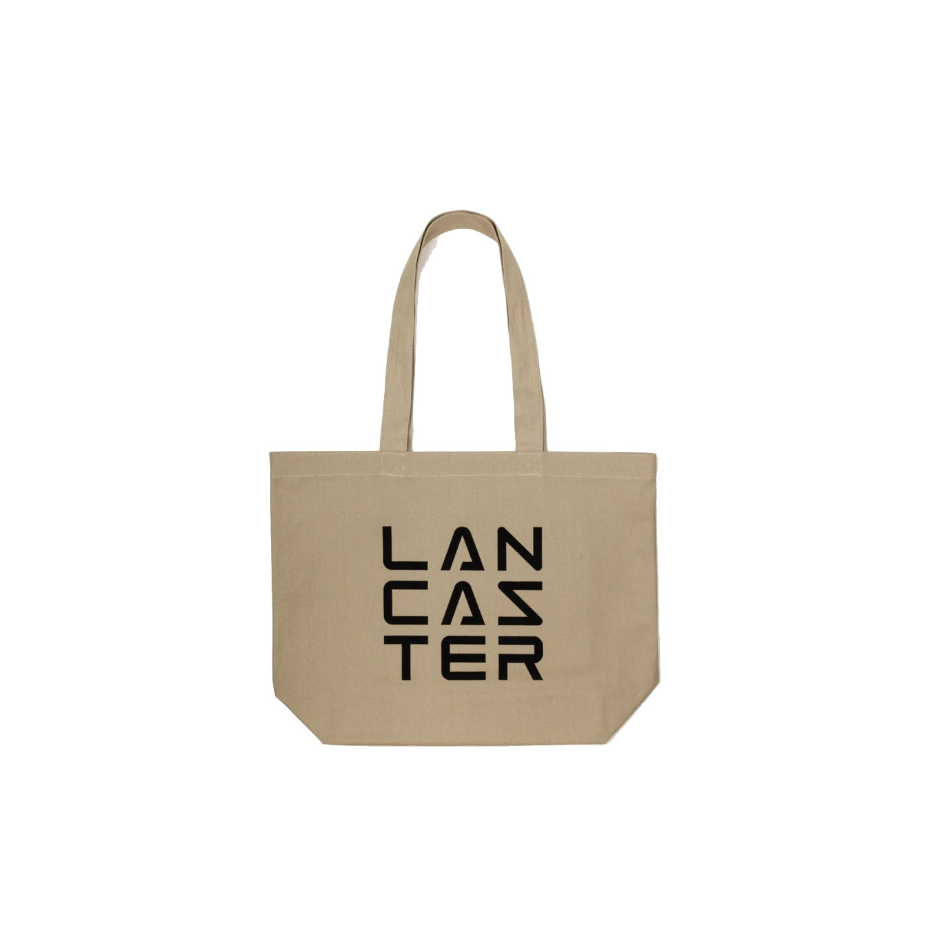 Lancaster Tote Bag 3 Lines Tote Bag TOTE-06 Galet