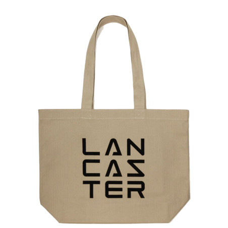 Lancaster Tote Bag 3 Lines Tote Bag TOTE-06 Galet